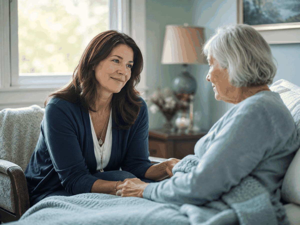 Compassionate end-of-life doula support and training
