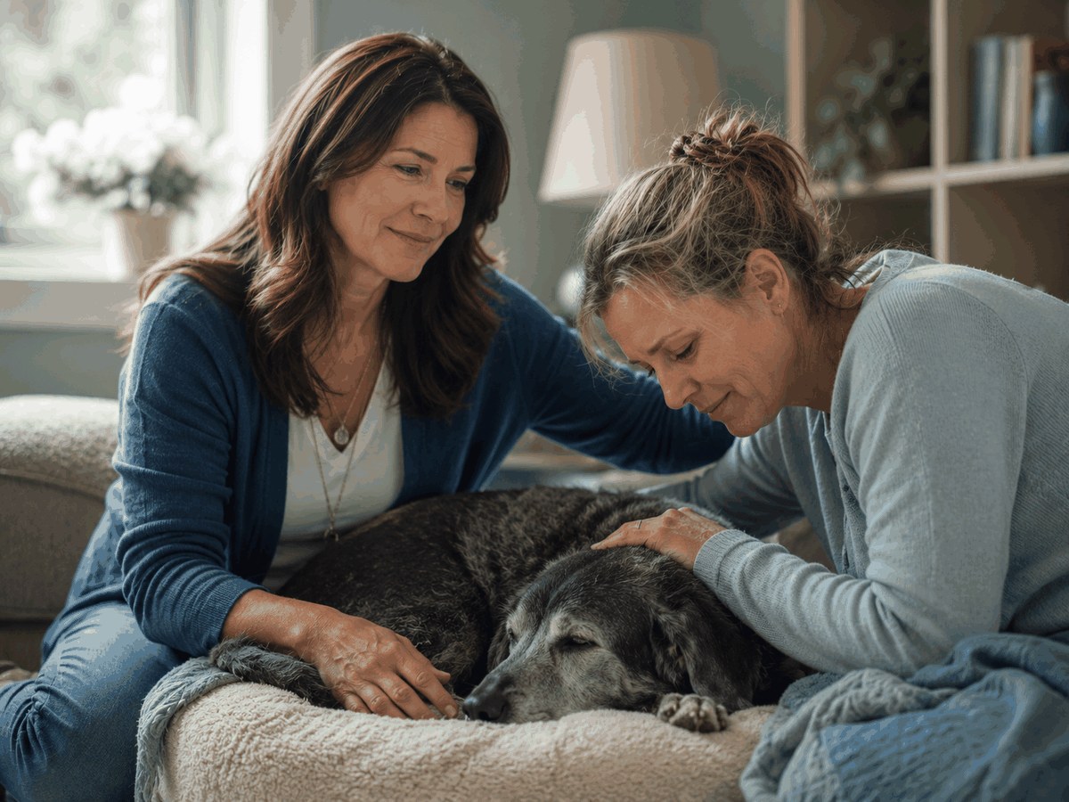 Gentle companion animal end-of-life support
